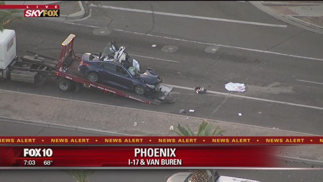Police: Speed, impairment appear to be factors in deadly crash near I-17