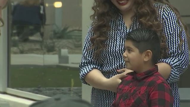 Valley boy hailed a 'hero' after quick thinking helped save his mom's life
