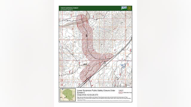 Oddly-drawn map of Tonto National Forest cleanup event goes viral