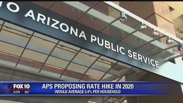 APS proposing rate hike in 2020; would average 5.4% per household