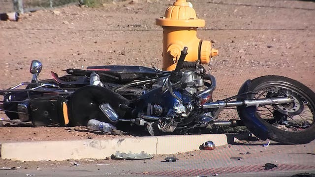 Phoenix Police: Motorcyclist in critical condition following hit-and-run crash, suspect arrested