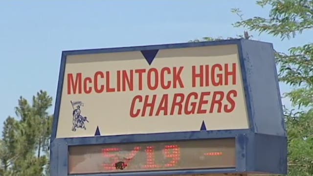 Classes canceled at McClintock High School due to water main break
