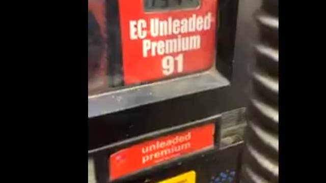 Big mistake! Gas was selling for 39 cents a gallon at one California station