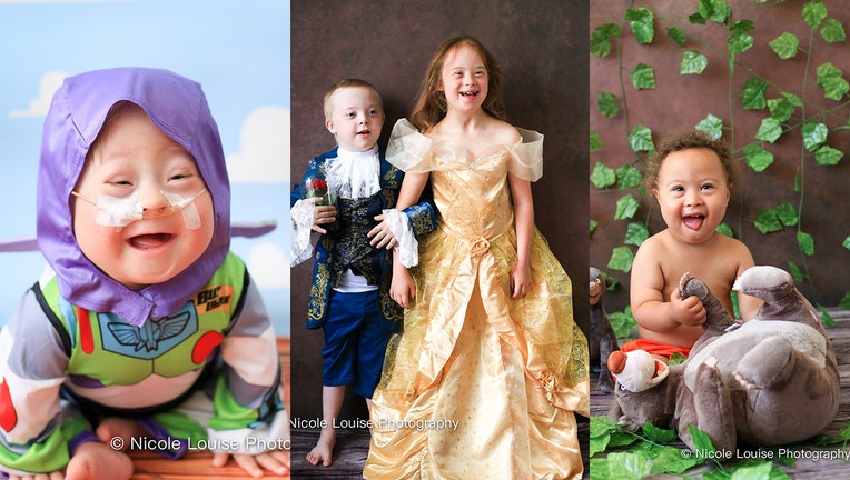 Children with Down syndrome become Disney characters in magical ... Weird People At Disneyland