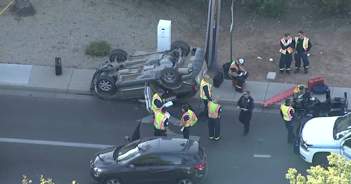 Scottsdale Police: 3 vehicles involved in crash | FOX 10 Phoenix