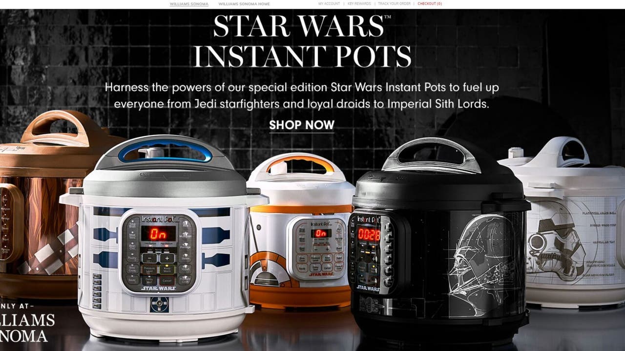 Star Wars Instant Pot Duo 6-Qt Pressure Cooker, Stormtrooper