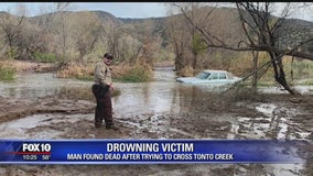 GCSO: Man dead after car was swept away by Tonto Creek floodwaters