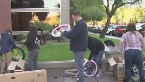 Adesa Mesa, Openlane collect bikes for Luke Air Force Base families