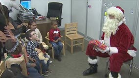 Community Cares: Santa makes Christmas wishes come true at Foundation for Blind Children