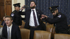 ‘Trump is innocent’: Man interrupts Judiciary hearing, calls for end to ‘impeachment scam’