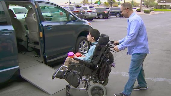 Chandler family receives wheelchair accessible van from nonprofit