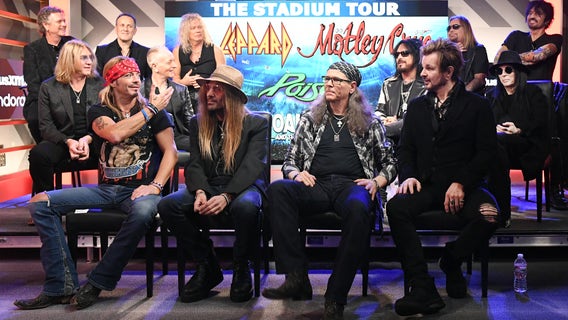 Def Leppard, Mötley Crüe, Poison bringing tour to the Valley