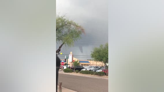 Storm brought hail, rain and funnel cloud to the Valley