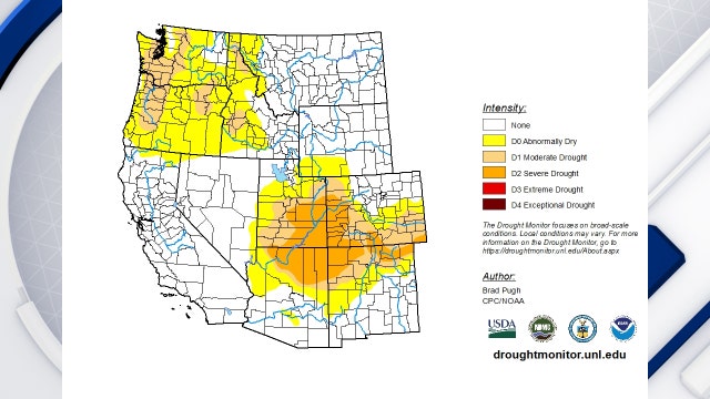 Pocket of severe drought lingers over Southwest US