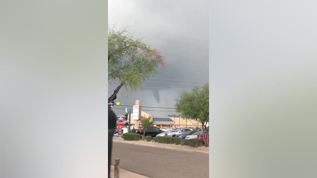 Storm brought hail, rain and funnel cloud to the Valley