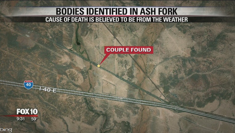 bodies identified in ash fork map