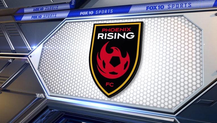 San Diego Loyal walks off pitch after Phoenix Rising player