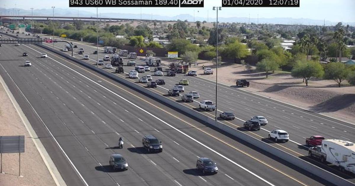 FD: 2 critical after crash on US-60 in Mesa | FOX 10 Phoenix