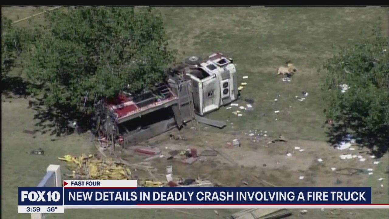 New Details In Deadly Crash Involving Phoenix Fire Dept. Truck