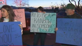 Skyline High School community takes part in suicide prevention walk