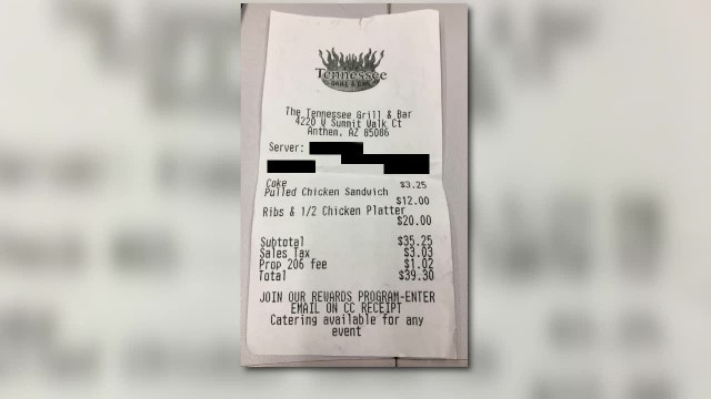 Some restaurants are adding surcharge to bills as a result of minimum wage increase