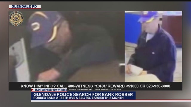 Police: Dye pack seen exploding with a 'pink poof' as bank robbery suspect fled from scene