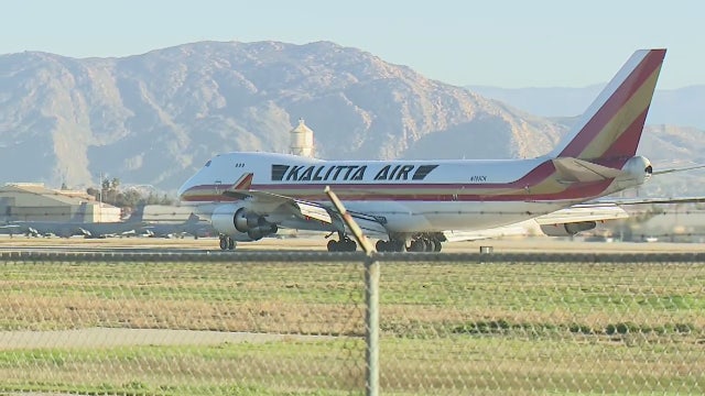 American evacuated from China quarantined at Riverside military base