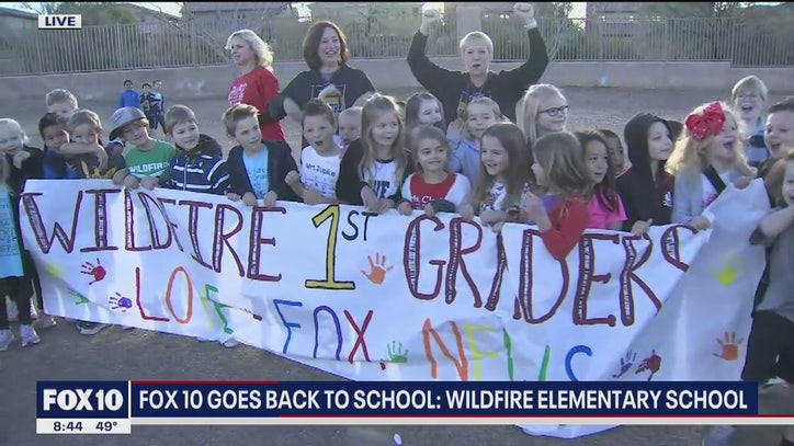 Cory's Corner: Back to school at Wildfire Elementary School