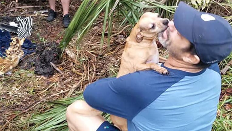 The heartwarming reunion of Max and his owner led users on social media to thank the sheriff's office for its dedication in searching for the missing dog.