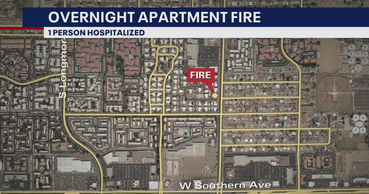FD: 1 injured after fire at Mesa apartment | FOX 10 Phoenix
