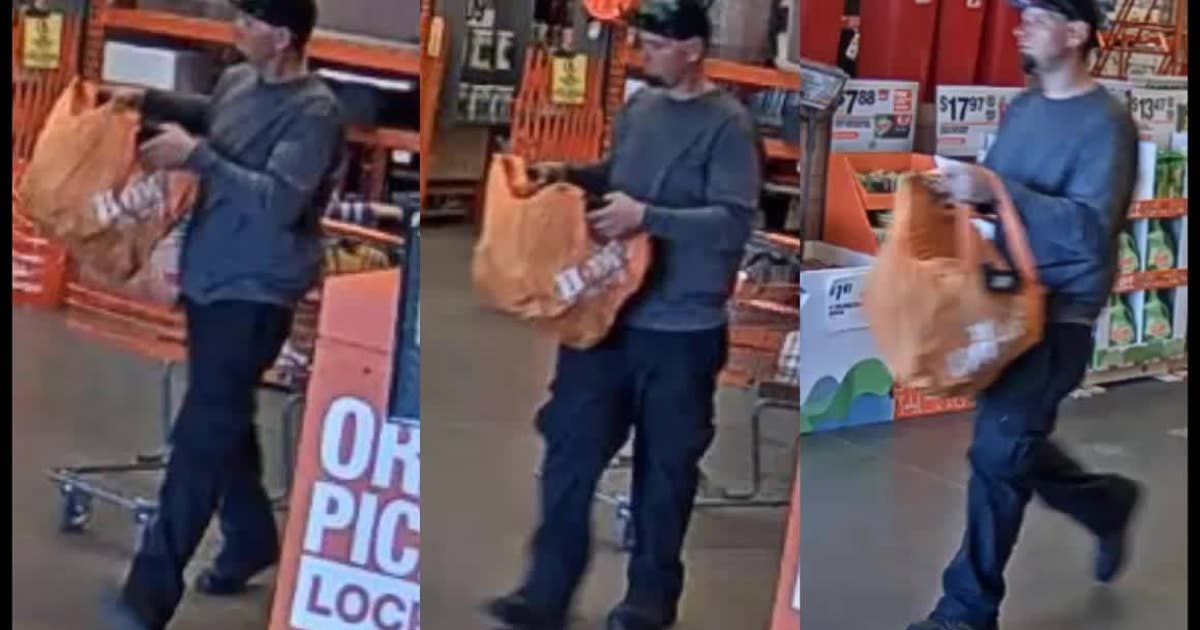 Phoenix Police search for man accused of stealing from Home Depot store ...