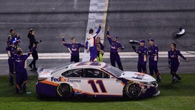 Denny Hamlin wins the Daytona 500 for second year in a row