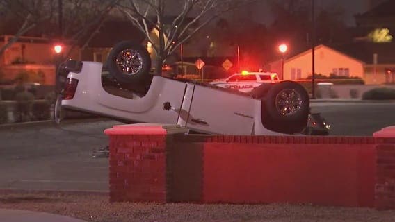 PD: Rollover crash kills man in Glendale