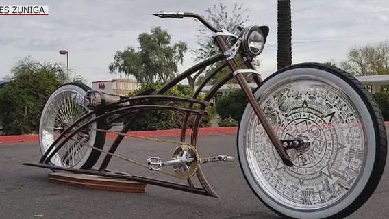 $4K low rider bike stolen from a Goodyear barbershop