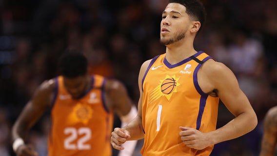 Booker to replace Lillard at All-Star, 3-point contest