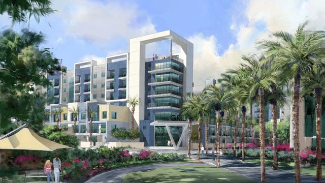 New development in Mesa will include apartments, businesses and restaurants
