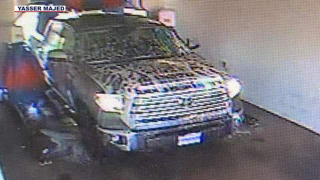 Business owner claims his car wash was damaged by a customer who took off