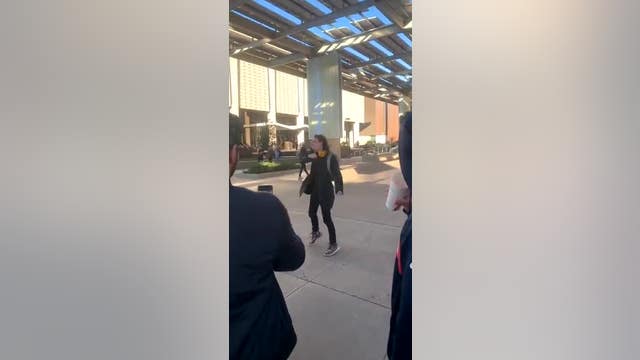 Video shows man who appears to be threatening members of pro-Trump ASU student group