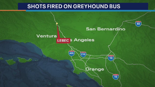 Woman killed, several injured after gunman opens fire on Greyhound bus on 5 Freeway