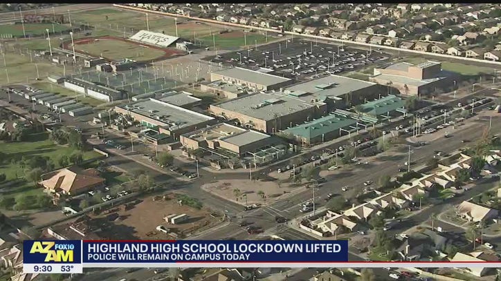 Police Lockdown Lifted At Highland High School In Gilbert FOX 10 Phoenix