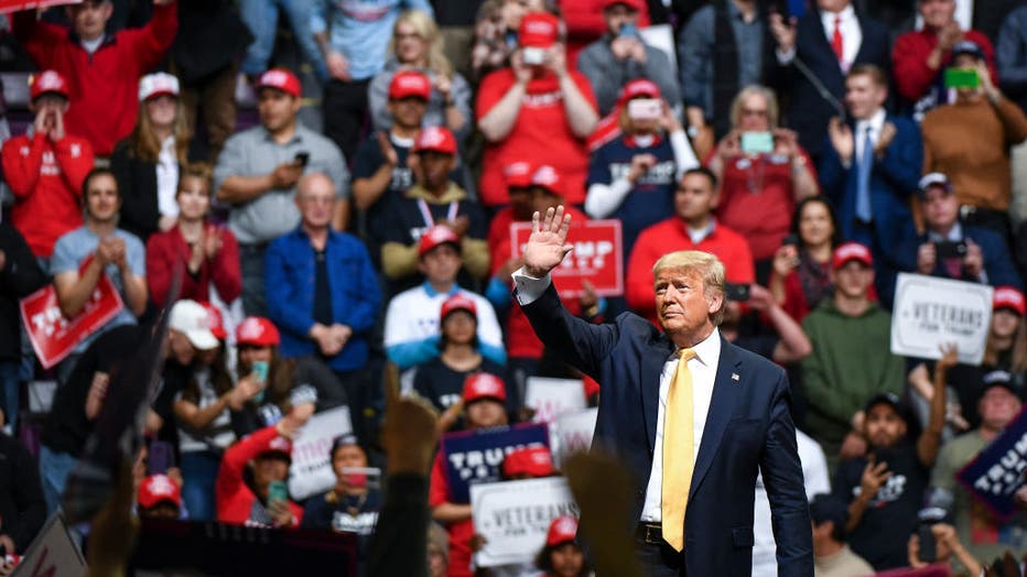 Donald Trump Holds A Campaign Rally In Colorado Springs