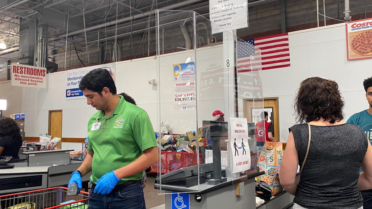 Shopping at Costco Wholesale in Altamonte Springs, Florida - 2022 