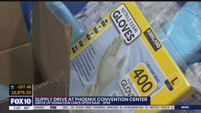 Phoenix supply drive for health care, emergency care workers held all week