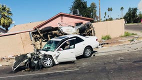 Three adults in serious condition after car accident in Phoenix