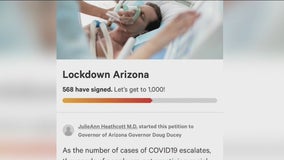 Arizona doctors start petition to have Gov. Ducey shut down state amid COVID-19 spread