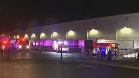 Employees evacuated following fire at Goodyear Amazon facility