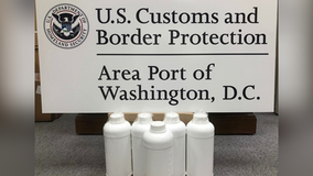 13 pounds of date-rape drug seized at Washington Dulles International Airport