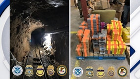 US finds major cross-border tunnel used to smuggle drugs