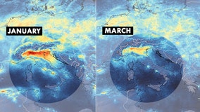 Satellite images shows Italy's pollution decrease during coronavirus response