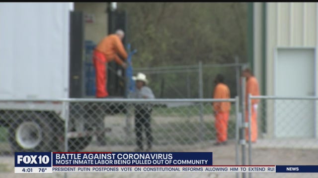 Some female inmates will continue to work at Hickman's Farms during coronavirus pandemic